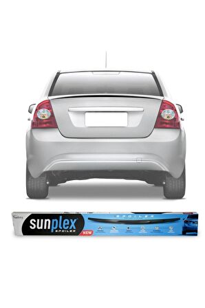 Ford Focus 2 Spoiler Bagaj Üstü Sunplex Piano Black Sd 2004-2010 Arası