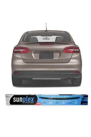 Ford Focus 4 Spoiler Bagaj Üstü Sunplex Piano Black Sd 2015-2018 Arası