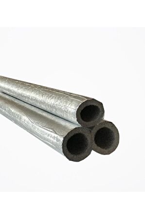 Alüminyum Folyo Kaplı Polietilen Yalıtım Borusu 1/2 İnc (2 METRE)