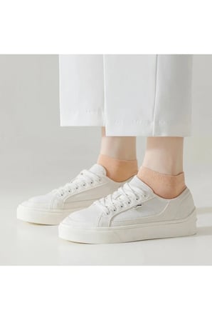 5 " Çift Kadın Extra Comfort Bambu Patik Çorap Seti (DİKİŞSİZ BURUN)