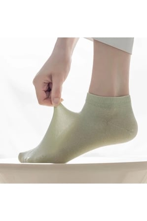 5 " Çift Kadın Extra Comfort Bambu Patik Çorap Seti (DİKİŞSİZ BURUN)