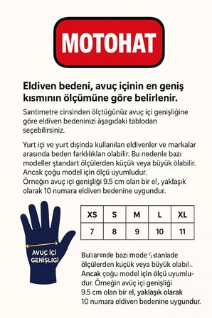MOTORCU ELDİVENİ NERO EN 13594 BELGELİ ( SU GEÇİRMEZ)