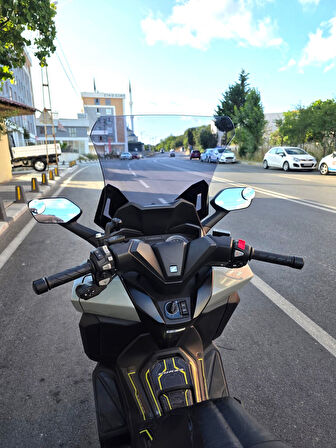 MOTOCAM Honda Forza Siperlik Ön Cam 2021-2025 Model 60cm Füme Renkli 4mm