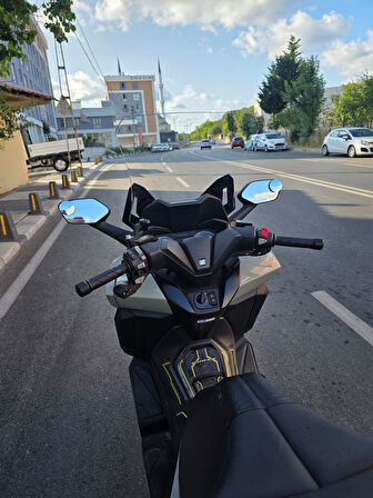 MOTOCAM Honda Forza Siperlik Ön Cam 2021-2025 Model 60cm Şeffaf Renkli 4mm