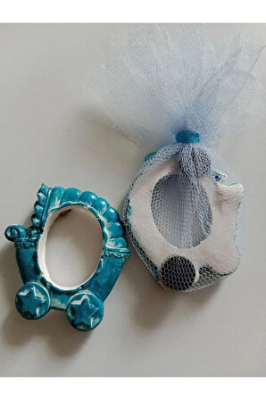 20 Adet Bebek Doğum Hediyesi Mıknatıslı Fotoğraflı Magnet