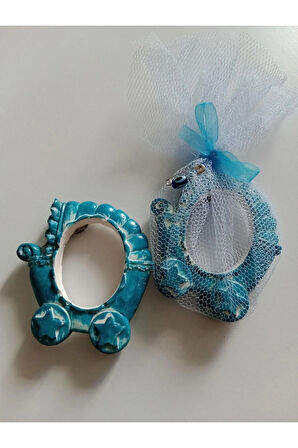 20 Adet Bebek Doğum Hediyesi Mıknatıslı Fotoğraflı Magnet