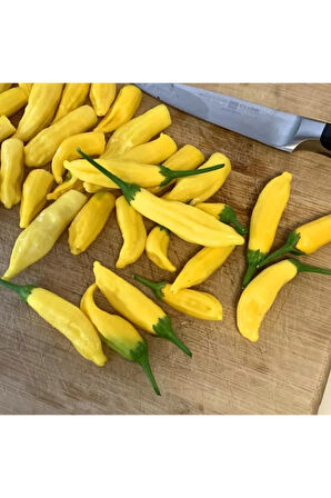 Tohumculuk Limon Damlası Acı Biber Tohumu (10 Tohum)