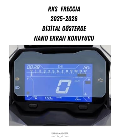 RKS FRECCIA 2025-2026 Dijital Gösterge Uyumlu Nano Ekran Koruyucu