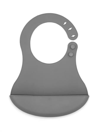 Mini Silikon Önlük 718 Gri