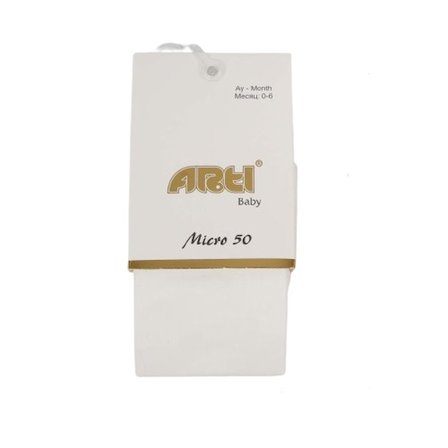 Micro Külotlu Muz Çorap 300178 Beyaz
