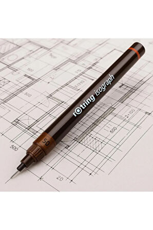 Rapido Kalemi Isograph 0.50 MM Teknik Çizim Kalemi (1 Adet)