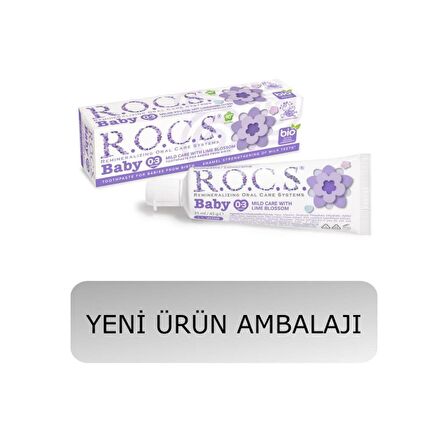 Rocs Baby 0-3 Yaş Diş Macunu Ihlamur Özlü 35 Ml-SKT:06/2026