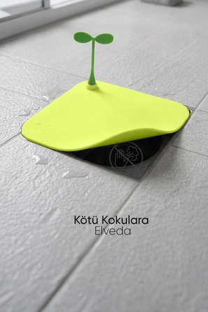 Sarı Dekoratif Lavabo Gider Kapatıcı Silikon Koku Önleyici Banyo Küvet Gider Tıkacı
