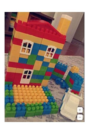 Oyuncak Eğitici Öğretici Blocks 120 Parça Lego Blok Anasınıfı Gelişim Seti