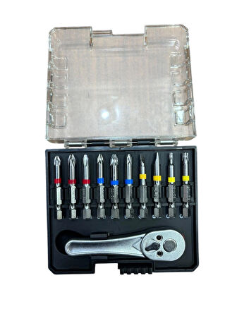 Nt Tools 41 Parça 1/4'' S2 Bits ve Cr-V Lokma Seti