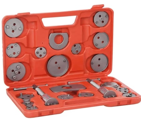 21 Parça Profesyonel Fren Piston İtme Aparatı Takımı