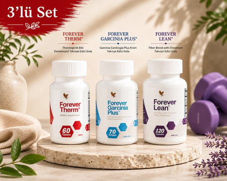 Forever Lean+Forever Therm+Forever Garcinia Plus (3 Lü Set)