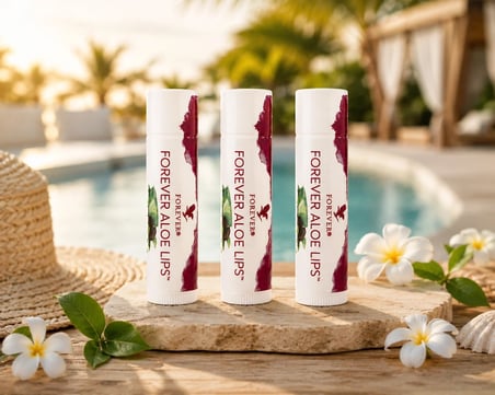 Forever Aloe Lips Aloe Vera ve Jojoba Yağı İçeren Dudak Koruyucu 3 x 4,25 g