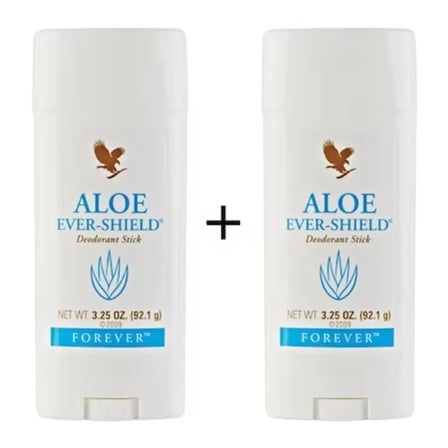 Forever Aloe Ever-Shield Stick Deodorant (Alüminyum Tuzu İçermez) 2 x 92,1 g