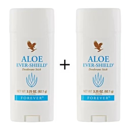 Forever Aloe Ever-Shield Stick Deodorant (Alüminyum Tuzu İçermez) 2 x 92,1 g