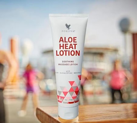Forever Aloe Heat Lotion Aloe Vera ve Mentol İçeren Masaj Losyonu 3 x 118 ml