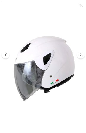 Sway SW 700 White Yarım Kask (FS-733)