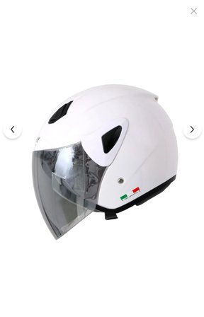 Sway SW 700 White Yarım Kask (FS-733)