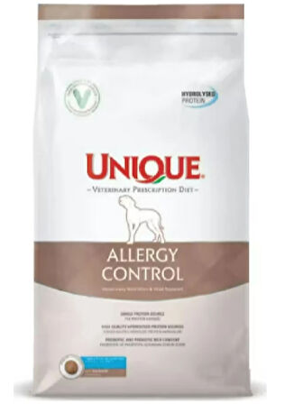 Unique Vet Diet Allergy Control Somonlu Köpek Maması 12 kg