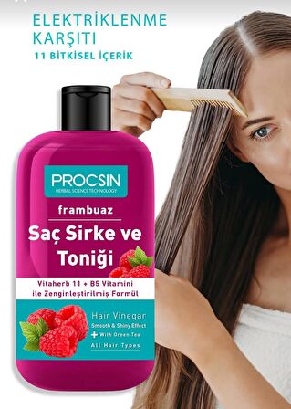 Frambuazlı Saç Sirke Ve Toniği 250 ml