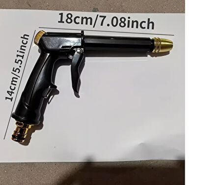 Ayarlanabilir Basınçlı Çok Fonksiyonlu Yıkama Tabancası