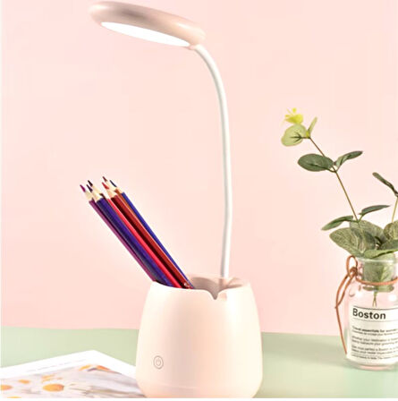 Halka Led Usb Şarjlı Masa Lambası