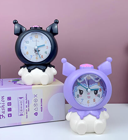 Kuromi Masa Üstü Çalar Saat Model 2