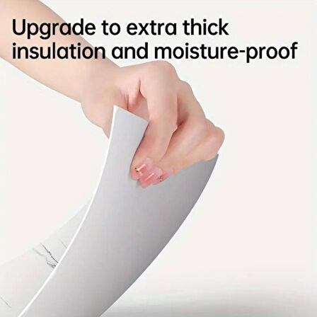 Gri Mermer Desen Duvar Sticker (30X30)