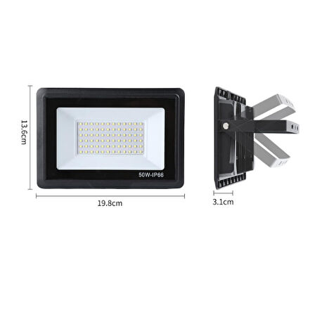 Slim Projektör Dış Mekan Led Işık