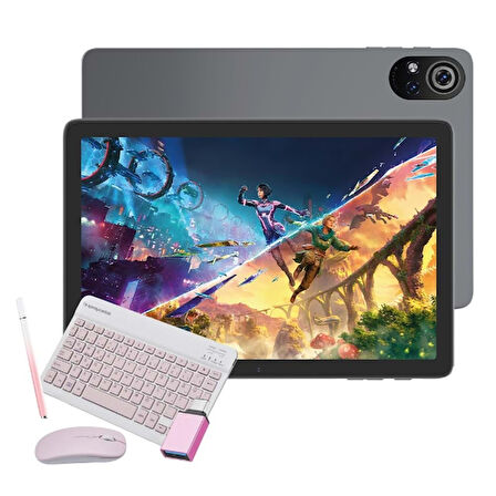 Pembe 10.1&Quot; Ips Ekran 6Gb/128Gb Tablet Pc