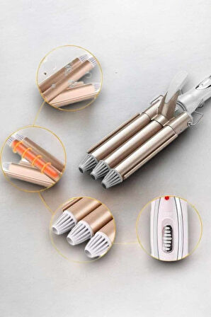 Wag Maşa Doğal Ve Hacimli Bukleler Için İdeal Saç Şekillendirme Aracı