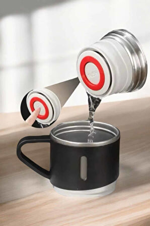 Paslanmaz Çelik 3’Lü Termos Seti Vakumlu Ve 8 Saat Isı Koruma