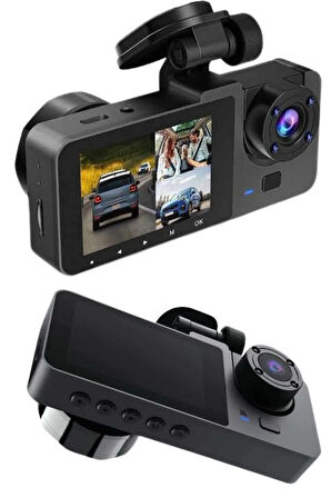 Carplay Fotoğraf Ve Video Kaydedici Araç İçi Kamera Ekranlı