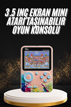 Televizyona Bağlanan Çift Joystick Taşınabilir Klasik Oyunlu