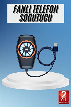 Telefon Soğutucu Fan Güçlü Motor Radyatör Cep Telefon Soğutma