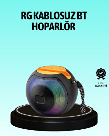 8 Saat Çalma Süreli Taşınabilir Bluetooth Hoparlör