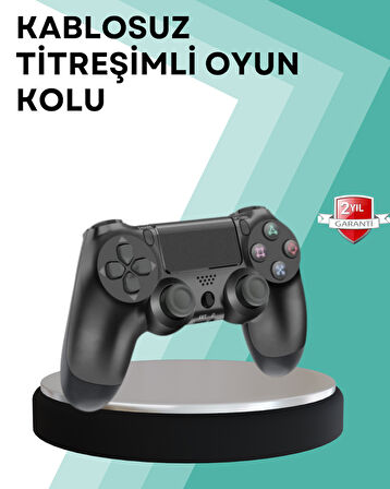 Kablosuz Ps4 Oyun Kolu – Çift Titreşimli Motor, Uzun Pil Ömrü Ve Hassas Kontrol