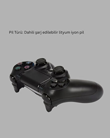 Kablosuz Ps4 Oyun Kolu – Çift Titreşimli Motor, Uzun Pil Ömrü Ve Hassas Kontrol