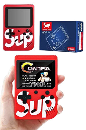 Çocuklara Özel Taşınabilir Sup El Atarisi 400 Oyunlu Nostaljik Oyun Konsolu