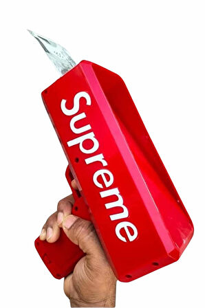 Para Dolar Saçma Para Atma Tabancası Otomatik Kırmızı Oyuncak