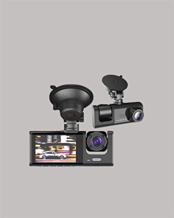 Ta-01 1080P Ön 720P Arka Ve İç Kamera Sistemli Dvr