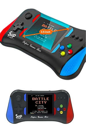 3.5 İnç 500'Ü 1 Arada Klasik Oyun Konsolu Nostalji Oyunlu Atari