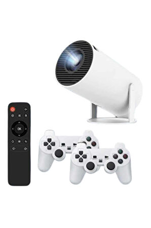 Projeksiyon Cihazı Video Oyun Konsolu 8 Gb Hafıza Lcd Ekran Kumandalı