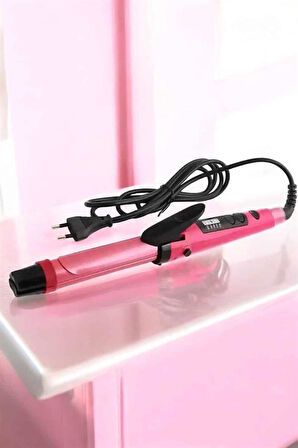 Saç Düzleştirici Ve Maşa İkili Saç Şekillendirici