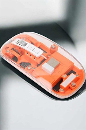 Kablosuz Mouse Fare 5.0 Bluetooth Bağlantılı Usb Girişli